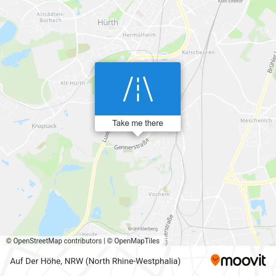Карта Auf Der Höhe