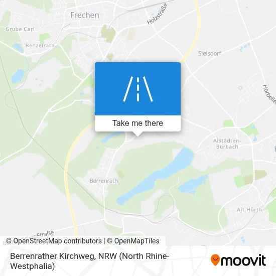Berrenrather Kirchweg map
