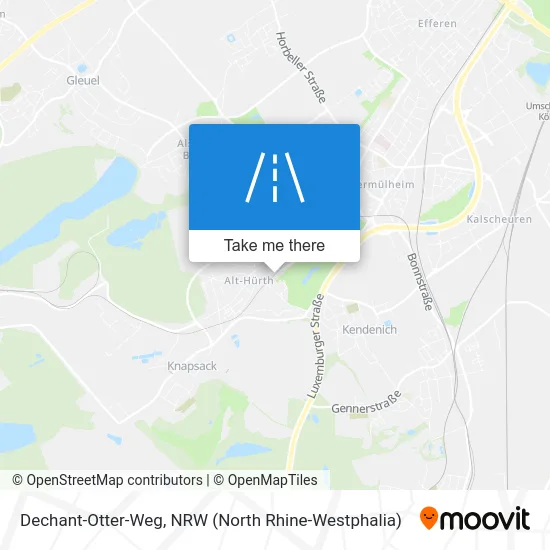 Dechant-Otter-Weg map