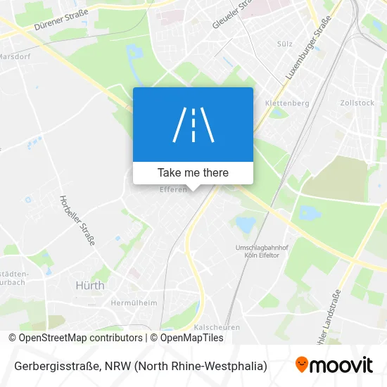 Gerbergisstraße map