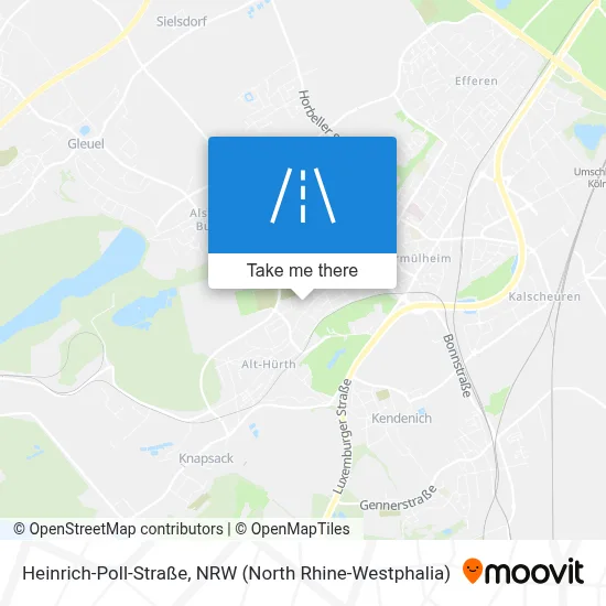 Heinrich-Poll-Straße map