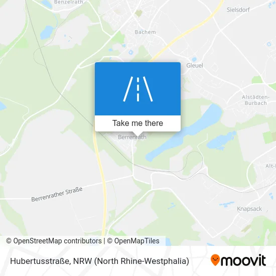 Hubertusstraße map
