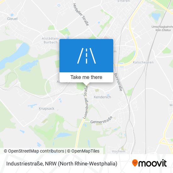 Industriestraße map