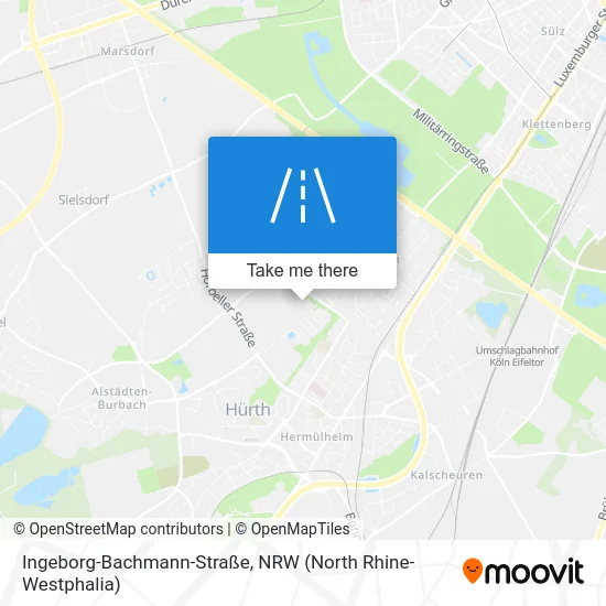 Ingeborg-Bachmann-Straße map