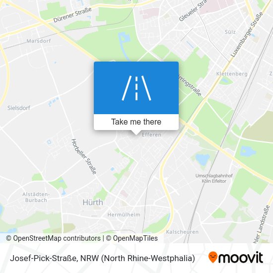 Josef-Pick-Straße map