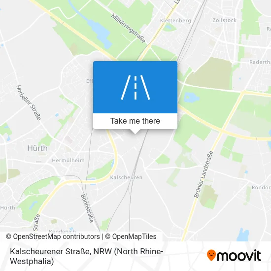 Kalscheurener Straße map