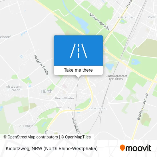 Карта Kiebitzweg