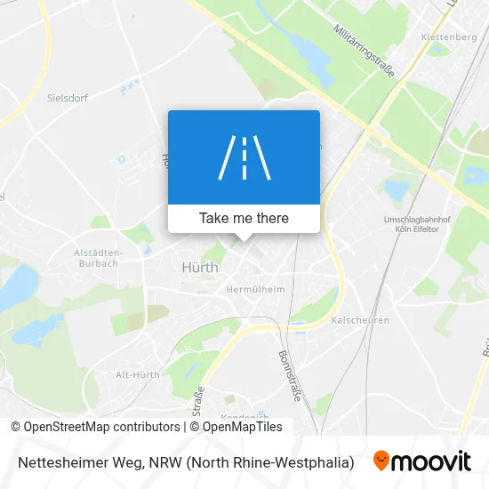 Nettesheimer Weg map