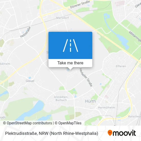 Plektrudisstraße map
