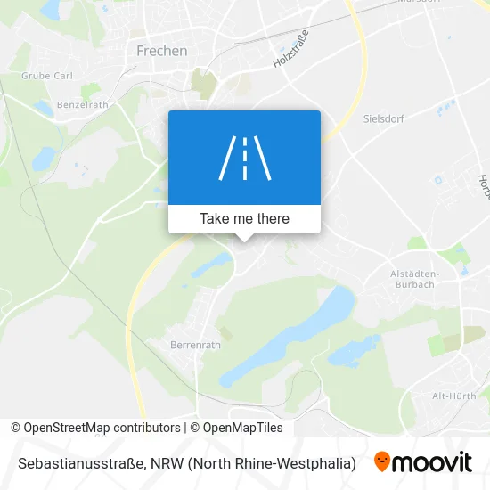 Sebastianusstraße map