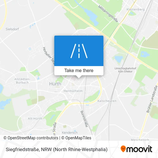 Siegfriedstraße map