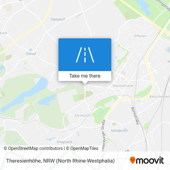 Theresienhöhe map