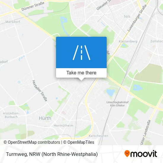 Карта Turmweg