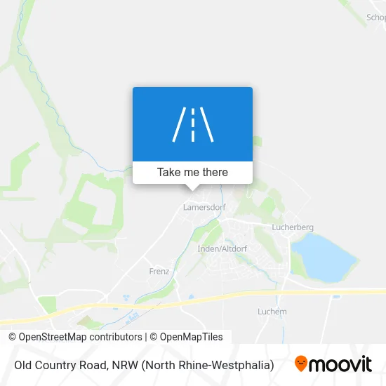 Alte Landstraße map