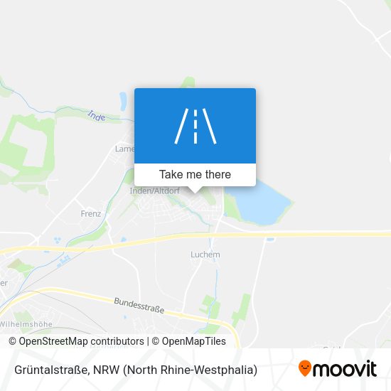 Grüntalstraße map