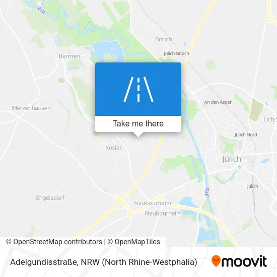 Adelgundisstraße map