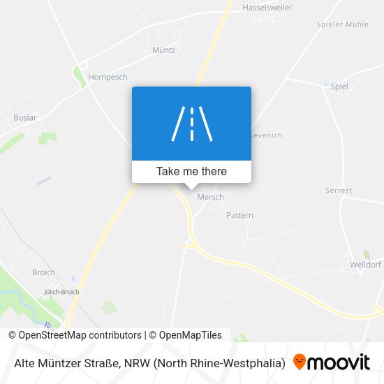 Alte Müntzer Straße map
