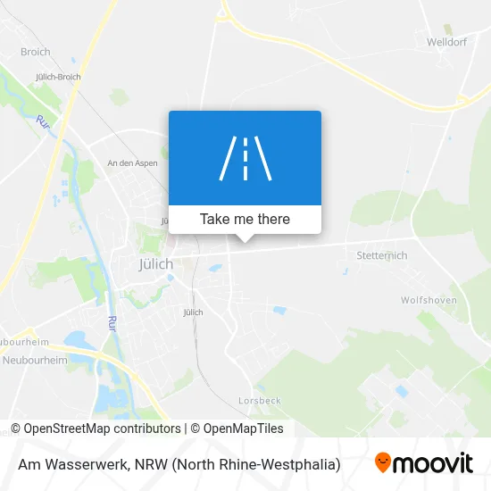 Am Wasserwerk map