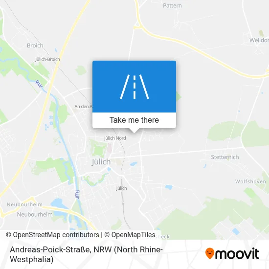 Andreas-Poick-Straße map