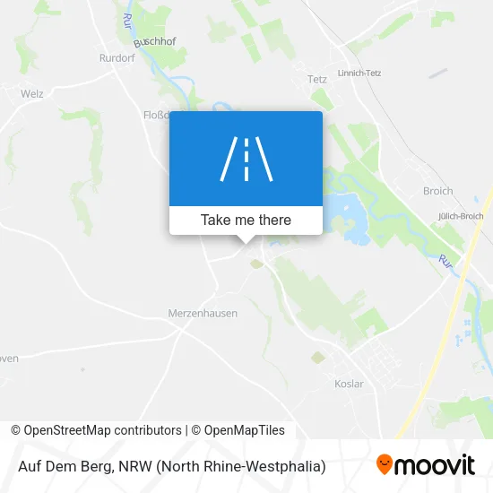 Карта Auf Dem Berg