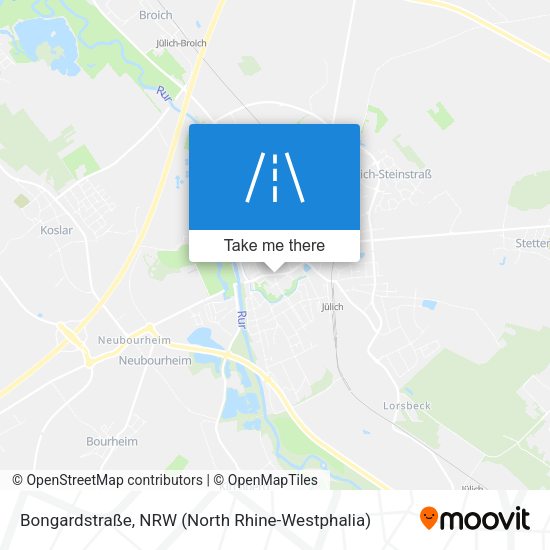 Bongardstraße map
