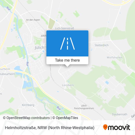 Helmholtzstraße map