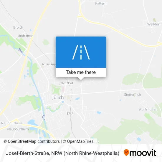 Josef-Bierth-Straße map