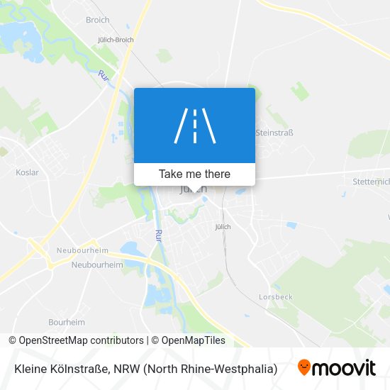 Kleine Kölnstraße map