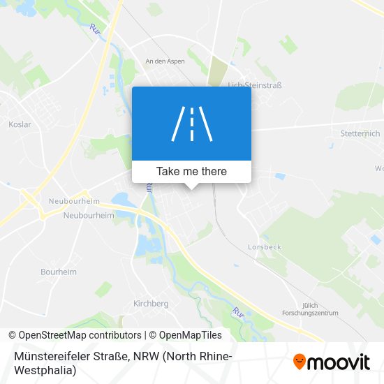 Münstereifeler Straße map