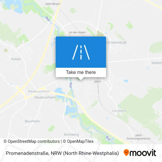 Promenadenstraße map