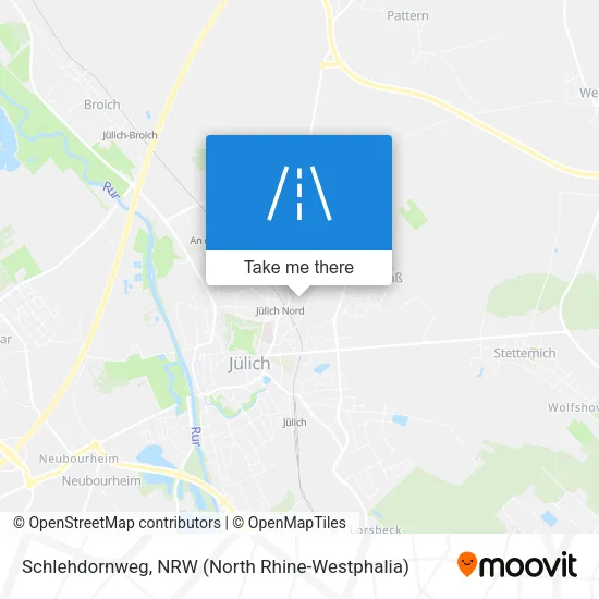 Карта Schlehdornweg