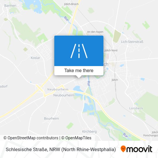 Schlesische Straße map