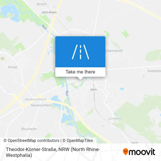 Карта Theodor-Körner-Straße