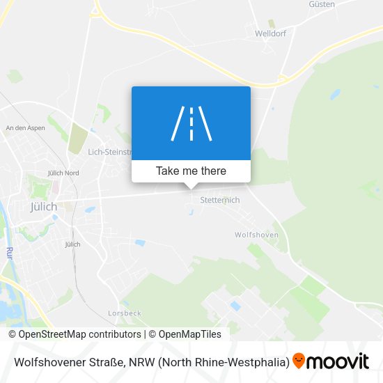 Wolfshovener Straße map
