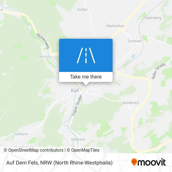 Карта Auf Dem Fels