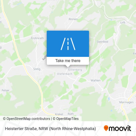 Heisterter Straße map