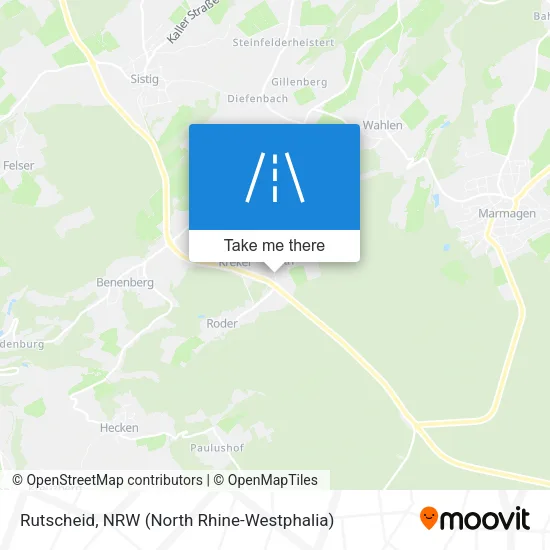 Rutscheid map