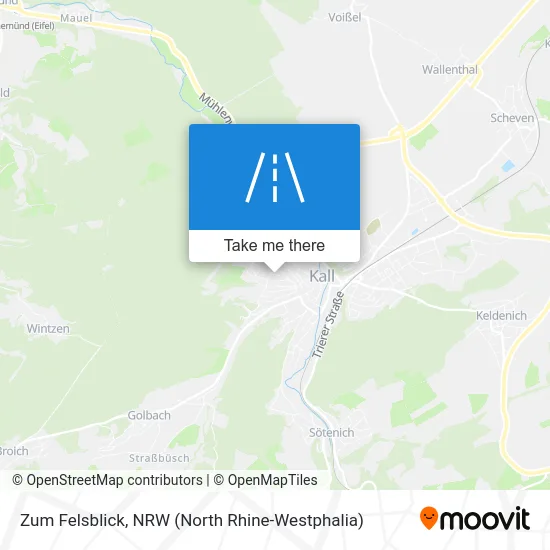 Карта Zum Felsblick