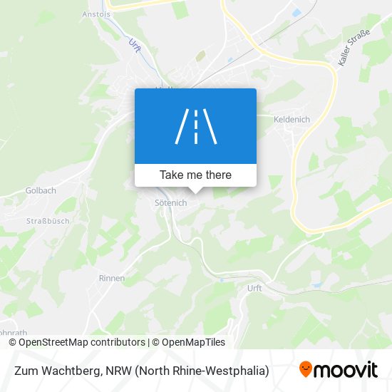 Zum Wachtberg map