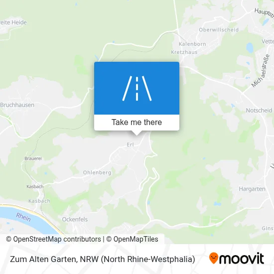 Zum Alten Garten map