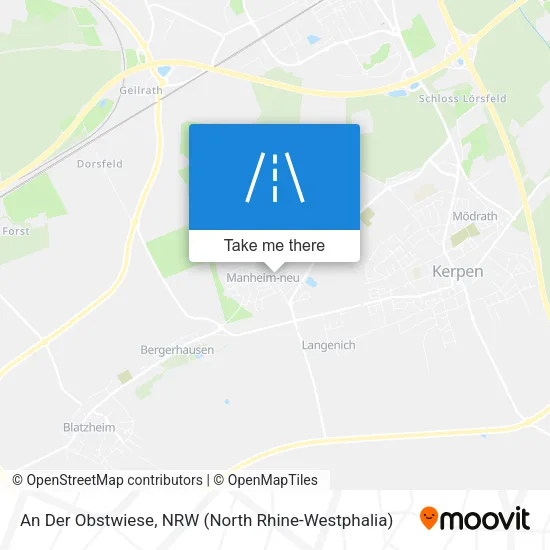 Карта An Der Obstwiese
