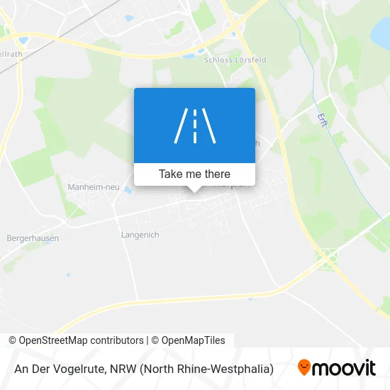 An Der Vogelrute map