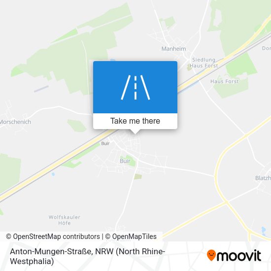 Anton-Mungen-Straße map