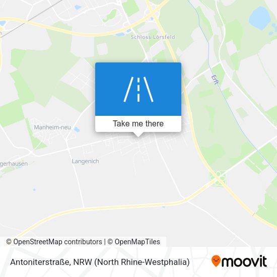 Antoniterstraße map