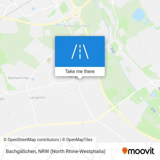 Карта Bachgäßchen