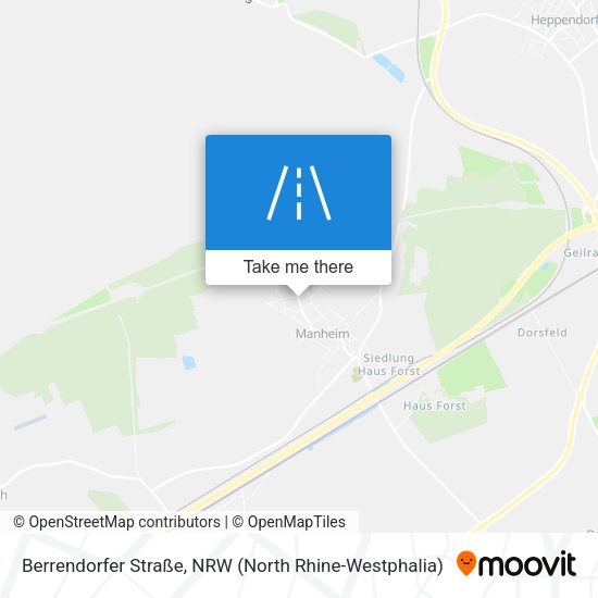 Berrendorfer Straße map