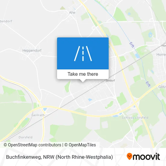 Карта Buchfinkenweg