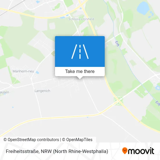 Freiheitsstraße map