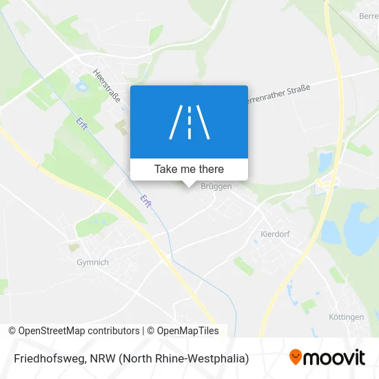 Карта Friedhofsweg