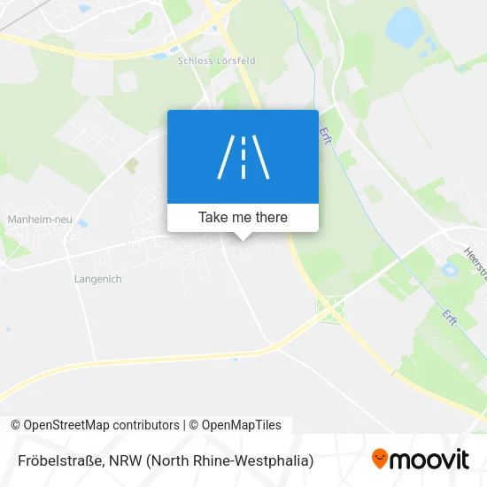 Карта Fröbelstraße
